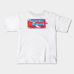 Double Decker Bus Kids T-Shirt